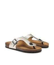 DOCKSTEPS VEGA 2290 Sandalia flip flop en piel laminada - Zapatos Mujer