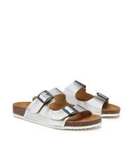 DOCKSTEPS VEGA  Sandalias en piel laminada con dos hebillas - Zapatos Mujer
