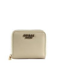 GUESS LAUREL Cartera peque&ntilde;a con cremallera STONE - Carteras Mujer - 1