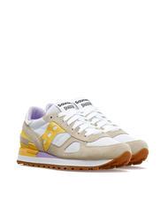 SAUCONY SHADOW ORIGINAL Zapatillas blanco amarillo - Zapatos Mujer - 1