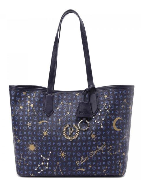 POLLINI HERITAGE STARLIGHT Bolso shopper de hombro ar&aacute;ndano - Bolsos Mujer