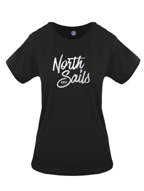 NORTH SAILS 1967 LOGO Camiseta de algodón negro - camiseta