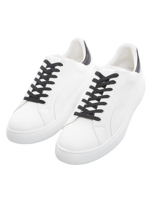 TRUSSARDI yrias sneaker  blanco/negro/blanco - Zapatos Hombre