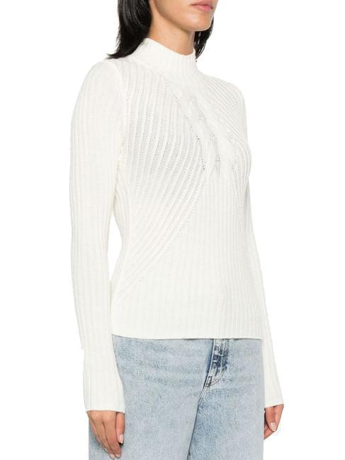 LIUJO JEWELS Jersey de cuello alto en mezcla de lana bialana - Suéteres de mujer