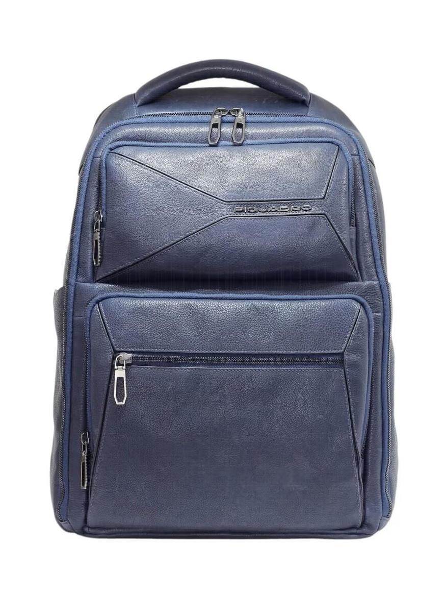 Piquadro Rhino Mochila De Piel Para Pc De 15 6