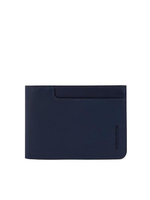 PIQUADRO W122 Cartera con porta documentos azul - Carteras Hombre