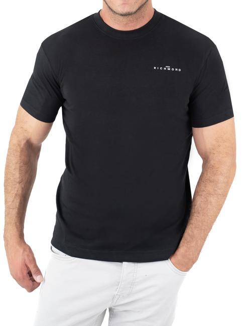 JOHN RICHMOND NEMOL Camiseta de algodón negro - camiseta
