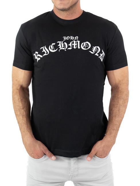 JOHN RICHMOND WOLIR Camiseta de algodón negro2 - camiseta