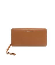 TOSCA BLU BASIC Cartera de piel con cremallera BROWN - Carteras Mujer - 1