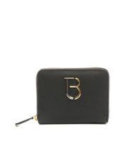 TOSCA BLU BASIC Cartera mediana de piel con cremallera negro - Carteras Mujer - 1