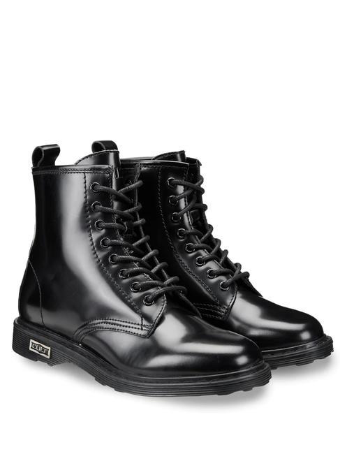CULT SABBATH Botas militares de cuero negro - Zapatos Mujer