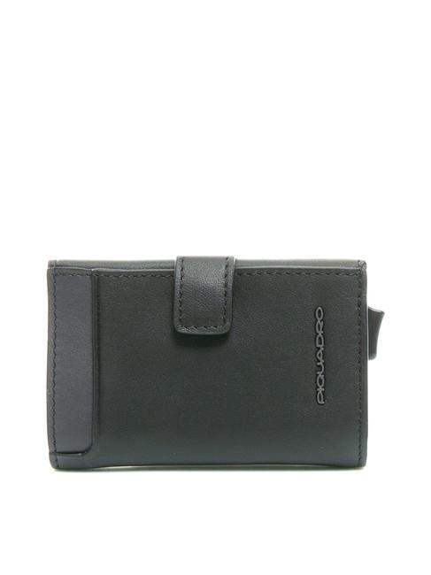 PIQUADRO TIGER Tarjetero anti RFID negro - Carteras Hombre