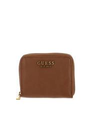 GUESS LAUREL S Cartera con cremallera alrededor COGNAC - Carteras Mujer - 1