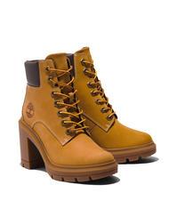 TIMBERLAND ALLINGTON Botín con cordones y tacón de nobuck trigo - Zapatos Mujer - 1