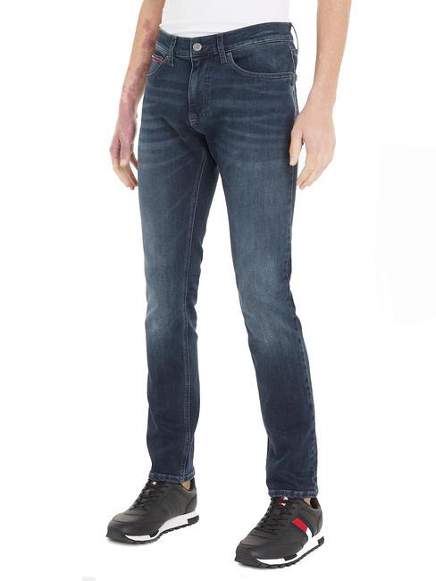TOMMY HILFIGER TOMMY JEANS SCANTON Vaqueros ajustados Denim oscuro - Jeans