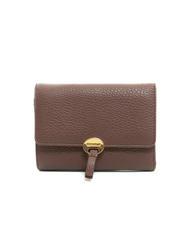 COCCINELLE DOT Cartera peque&ntilde;a de piel texturizada algarroba - Carteras Mujer - 1