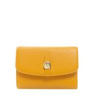 COCCINELLE DORA Cartera peque&ntilde;a de piel texturizada resina - Carteras Mujer - 1