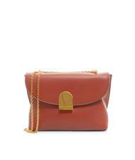 COCCINELLE BLOSSOM Bolso de hombro con cadena de piel martillada - Bolsos Mujer