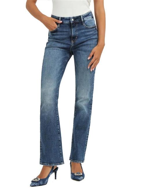 GUESS SEXY KICK FLARE Vaqueros de cintura alta biosfera - Jeans