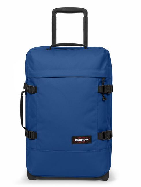 EASTPAK TRANVERZ S Carro de equipaje de mano azul cargado - Equipaje de mano