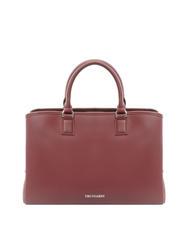 TRUSSARDI NEW IRIS Bolso de mano con bandolera rub&iacute; oscuro - Bolsos Mujer - 1