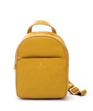 SPALDING TIFFANY Mochila peque&ntilde;a de piel mostaza - Bolsos Mujer - 1