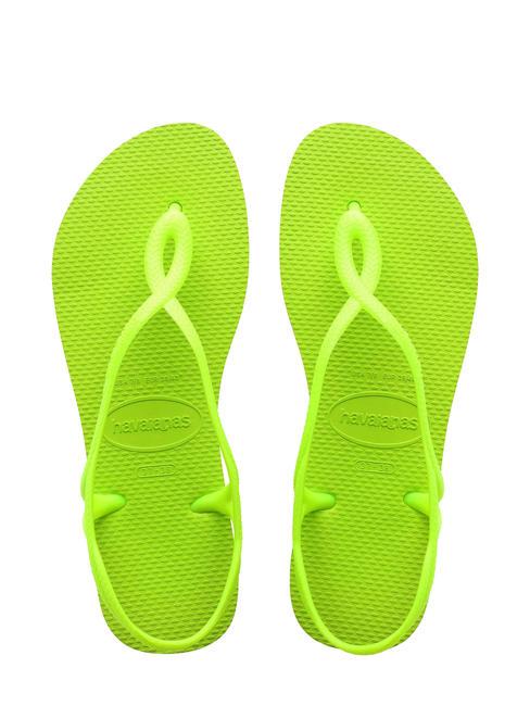 HAVAIANAS Chanclas LUNA verde limon - Zapatos Mujer