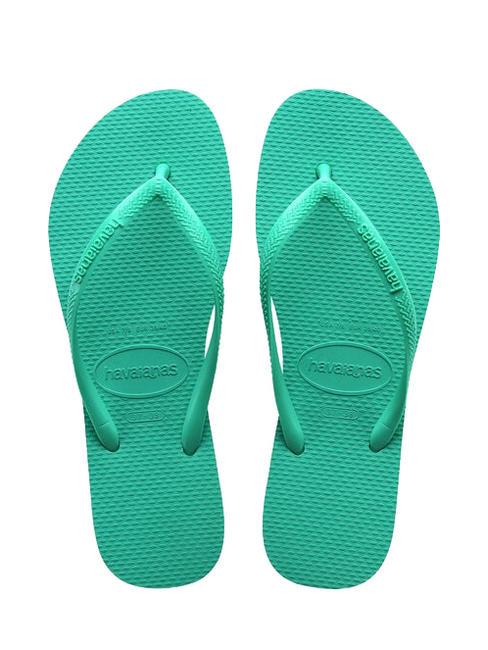 HAVAIANAS Chanclas SLIM verde virtual - Zapatos Mujer