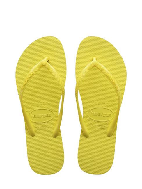 HAVAIANAS Chanclas SLIM píxeles amarillos - Zapatos Mujer