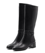 ROCCOBAROCCO RB LOGO ROUND Botas de tac&oacute;n alto negro - Zapatos Mujer - 1