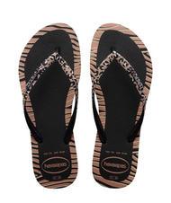 HAVAIANAS SLIM ANIMALS Chancletas NEGRO - Zapatos Mujer - 1
