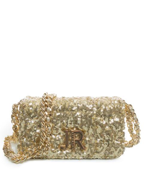 JOHN RICHMOND COSLOV Mini bolso con lentejuelas oro/oro - Bolsos Mujer