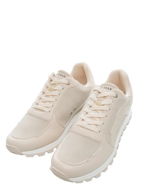TRUSSARDI ORBITE Zapatillas blanco/blanquecino - Zapatos Hombre