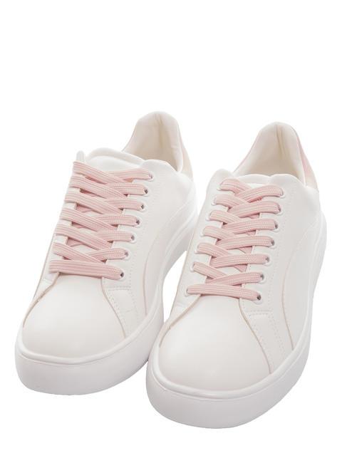 TRUSSARDI YRIAS Zapatillas blanco/rosa pálido/blanco - Zapatos Mujer