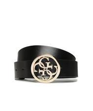 GUESS 4G LOGO cintur&oacute;n acortable NEGRO - Cinturones - 1