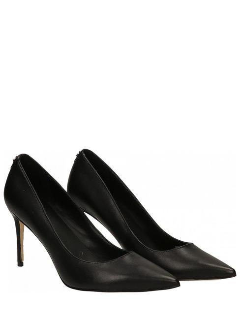 GUESS RICA Zapatos de salón de cuero negro1 - Zapatos Mujer