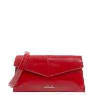 TRUSSARDI SALIS Bolso de mano de piel brillante - Carteras Mujer