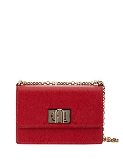 FURLA 1927 1927 Mini bolso de hombro rojo veneciano - Bolsos Mujer