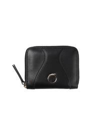 TRUSSARDI YUMA Cartera peque&ntilde;a de piel con cremallera NEGRO - Carteras Mujer - 1