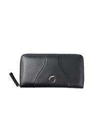 TRUSSARDI YUMA Cartera grande con cremallera alrededor NEGRO - Carteras Mujer - 1