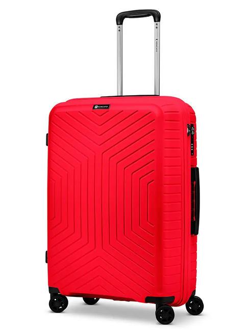R RONCATO HEXA carro de tamaño mediano rojo - Trolley Rígidos