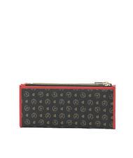 POLLINI HERITAGE CLASSIC  PATRIMONIO CL&Aacute;SICO Cartera doble cremallera laca negra - Carteras Mujer - 1