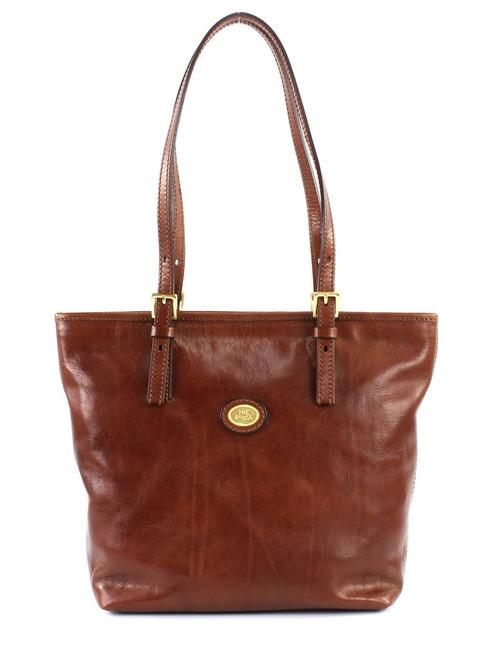 THE BRIDGE STORY  Comprador de cuero BROWN - Bolsos Mujer