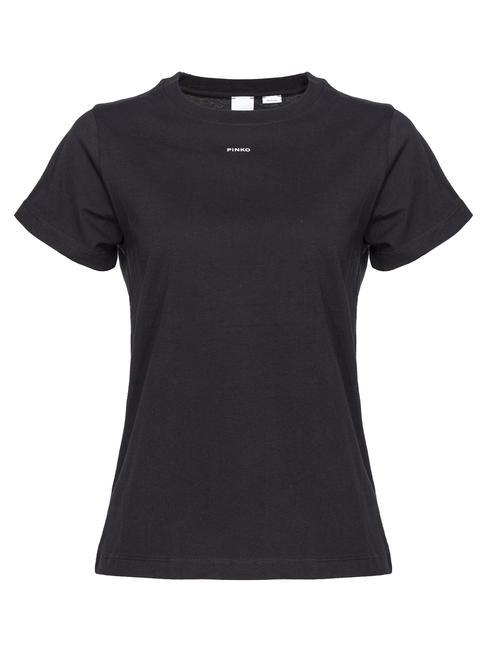PINKO BASIC Camiseta de punto limusina negra - camiseta