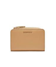 COCCINELLE METALLIC SOFT Cartera peque&ntilde;a en piel texturizada - Carteras Mujer