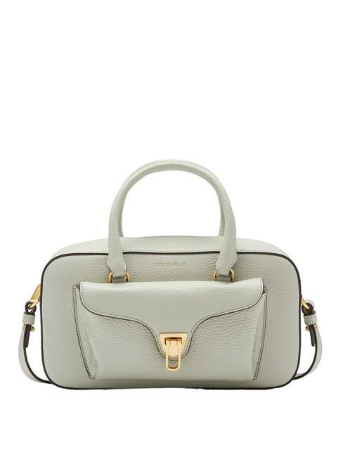 COCCINELLE BEAT SOFT Bolso de mano de piel con bandolera verde celadón - Bolsos Mujer