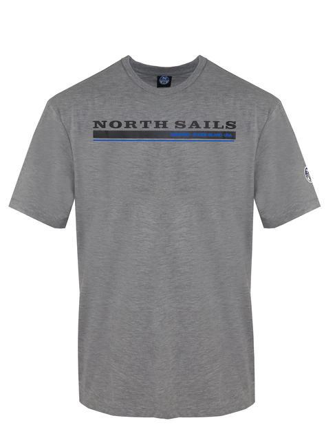 NORTH SAILS NEWPORT Camiseta de algodón gris - camiseta