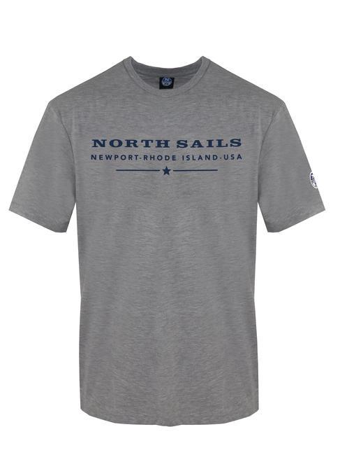 NORTH SAILS NEWPORT - RHODE ISLAND Camiseta de algodón gris - camiseta