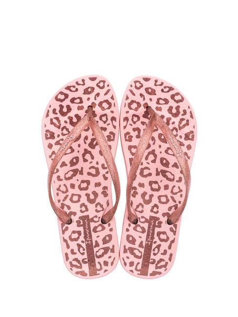 IPANEMA CONNECT FEM Chanclas de goma rosa/brillo - Zapatos Mujer