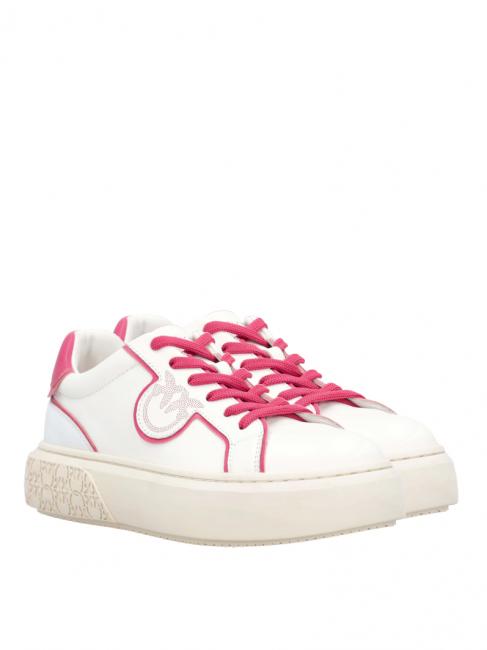 PINKO YOKO Zapatillas blanco/rosa rosado - Zapatos Mujer